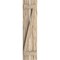 Ekena Millwork Rustic Two Board Spaced Board-n-Batten Riverwood Faux Wood Shutters w/Z-Board, 11 1/2W x 60H, PR SHUBSZ11X60RWPR - alternate 5